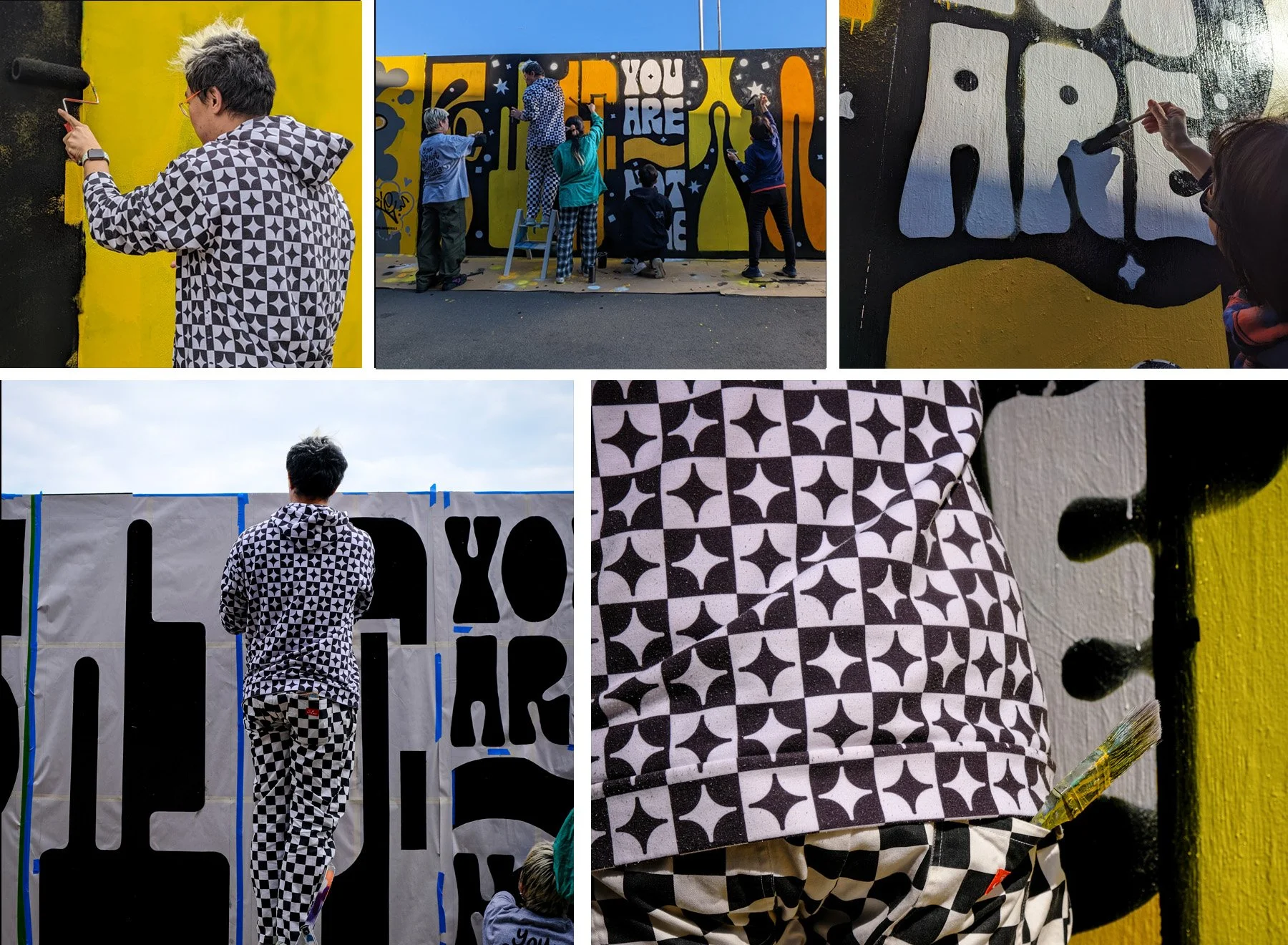 zzdesigns Zipeng Zhu Seaport 2023 — You Are Not Alone Murals